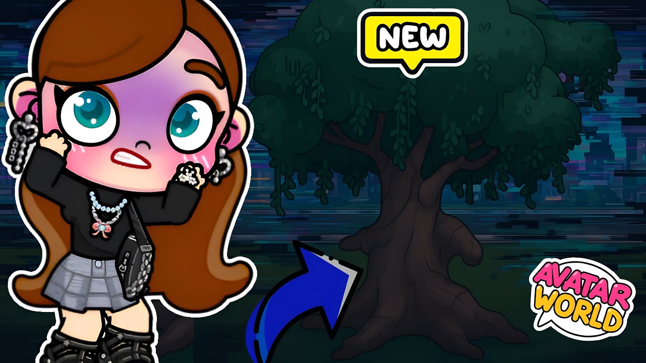 🌳 НИКОГДА НЕ ОБХОДИ ЭТО ДЕРЕВО ТРИЖДЫ В AVATAR WORLD👣 НАЗАД УЖЕ НЕ ВЕРНЕШЬСЯ💀 ТЫ ЗАСТРЯНЕШЬ НАВСЕГДА