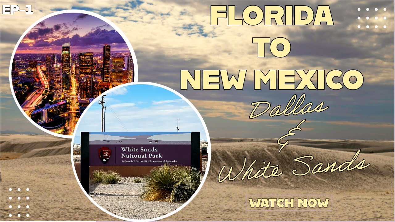 6 Friends, 5 States, 1 Epic Road Trip: Florida to White Sands (Dallas + Texas Stops) | Ep. 1