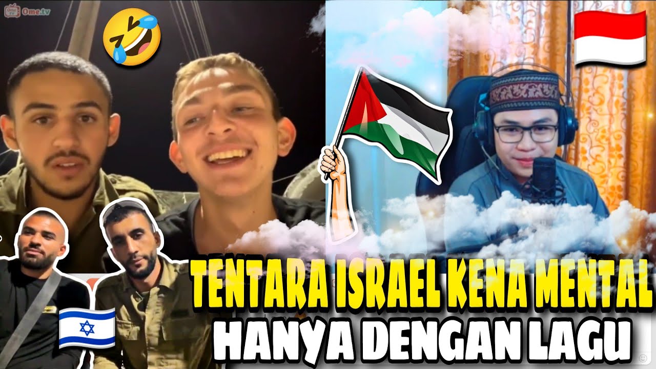 PARAH ‼️TENTARA ISRAEL NIRUIN LAGU PALESTINA 🇵🇸 DI OME.TV - OME.TV INTERNASIONAL