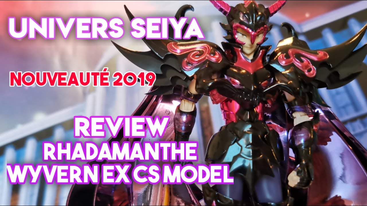 REVIEW RHADAMANTHE WYVERN EX CS MODEL MYTH CLOTH SAINT SEIYA