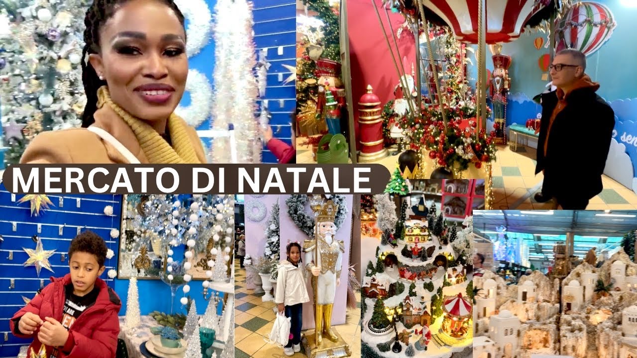 Vlog Mercato Di  NATALE VLOG. CHRISTMAS MARKET