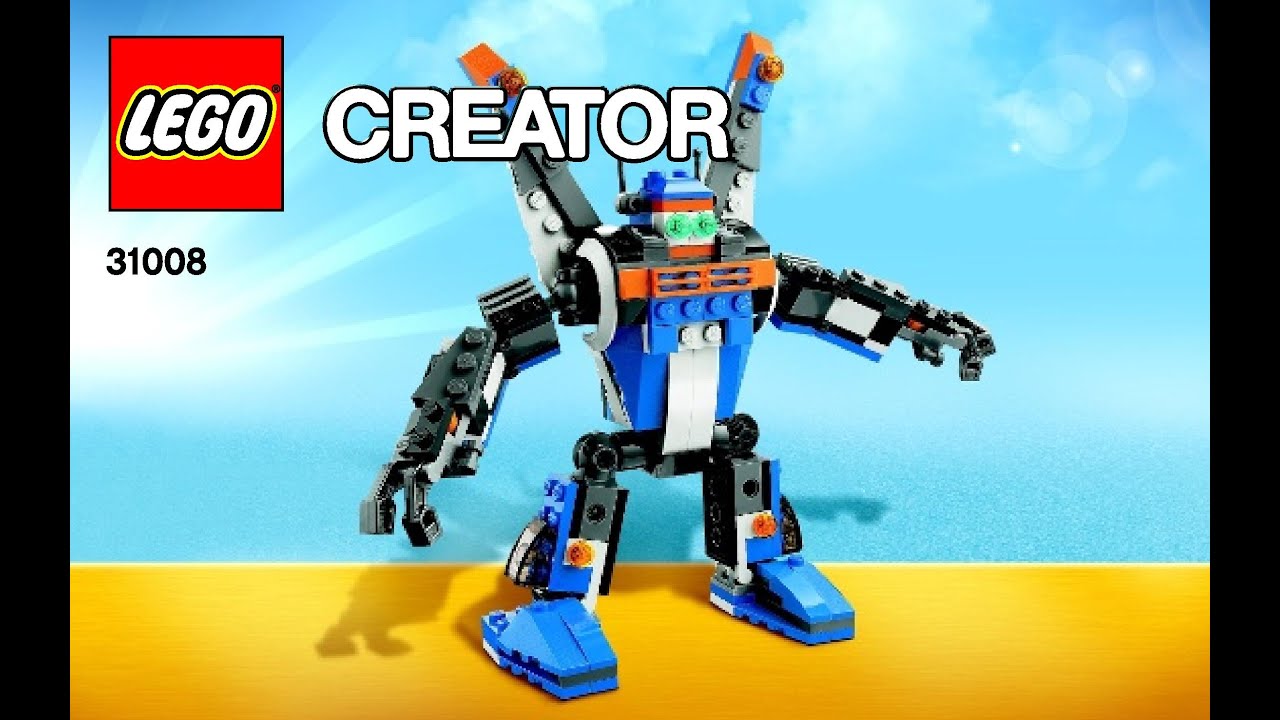 LEGO Creator Thunder Wings 31008 3 in 1 Instructions DIY Book 2