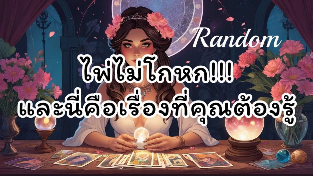 #random🔮ไพ่ไม่โกหกและนี่คือเรื่องที่คุณต้องรู้✨🎊🥳