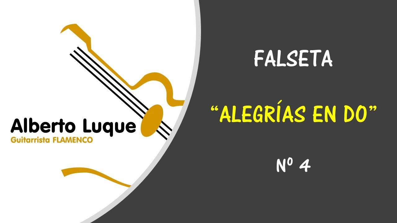 FALSETA DE ALEGRÍAS EN DO -SOL  Nº 4