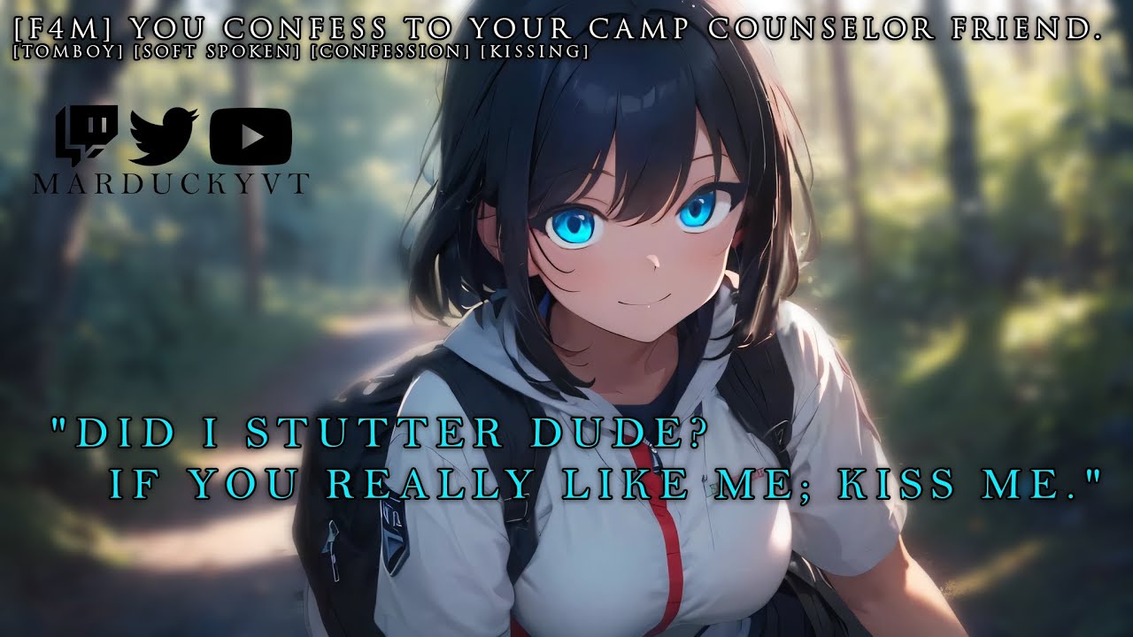 [F4M] You Confess to your Camp Counselor Friend [Tomboy] [Confession] [Kissing] // Marukamo Tenji VA