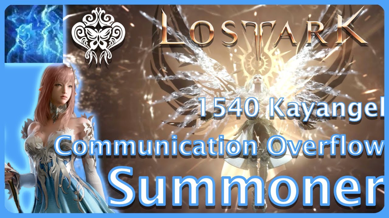 Lost Ark - Solo Kayangel Communication Overflow Summoner 1540