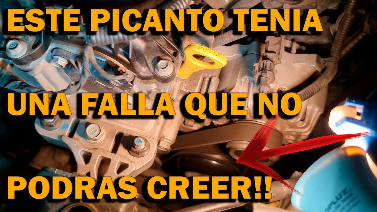 Kia Picanto problema de recalentamiento por un error increible