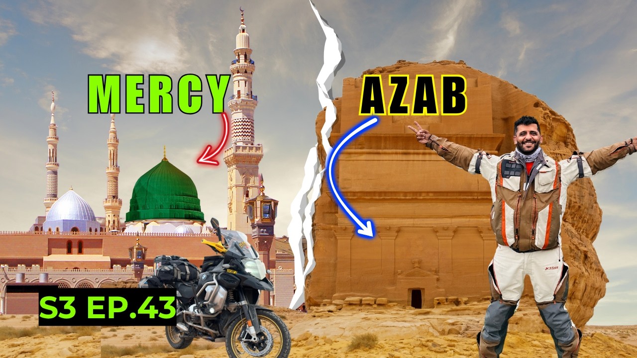 You Won't Believe These Ancient Al-Ula Sites! | MotoVlog | Middle East Tour S3-EP.43