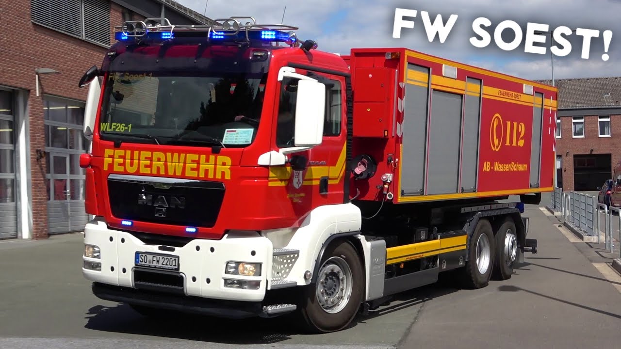 [BRENNT STOPPELFELD!] - Einsatz für Doppel-WLF, LF 20 & GW-N der Freiwilligen Feuerwehr SOEST