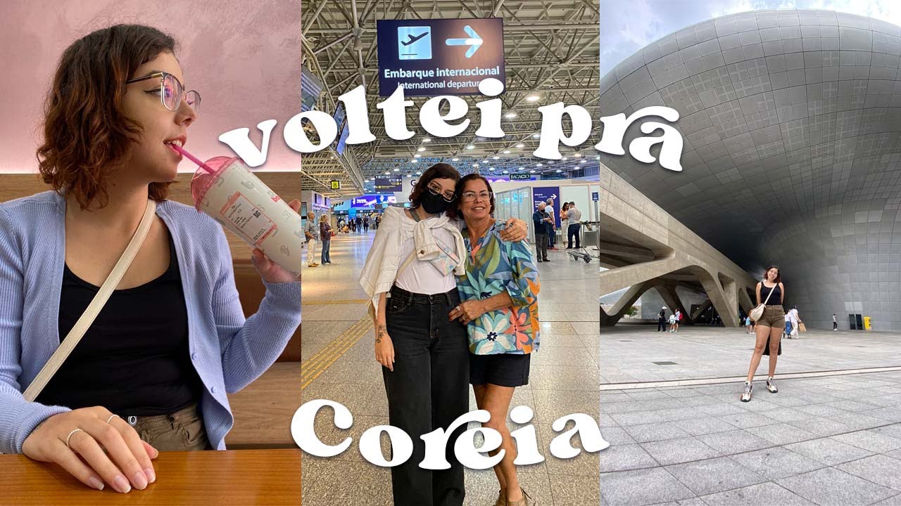 minha viagem à COREIA e meu primeiro dia passeando por SEUL | my life in seoul, korea vlog 🍃