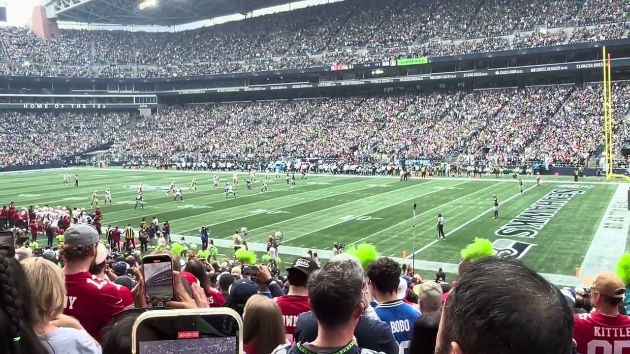 Seahawks versus 49ers
