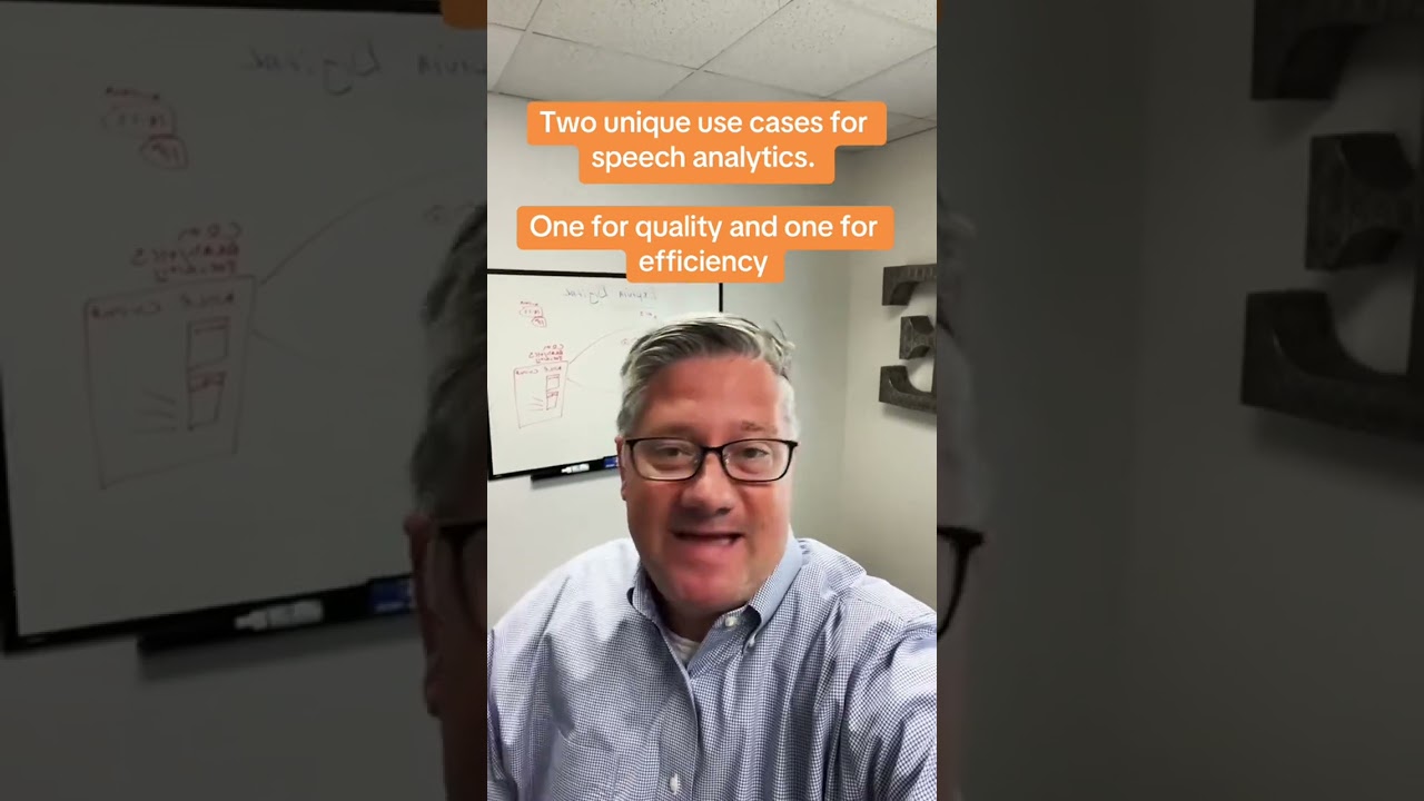 Two unique use cases for speech analytics in your callcenter / contactcenter.