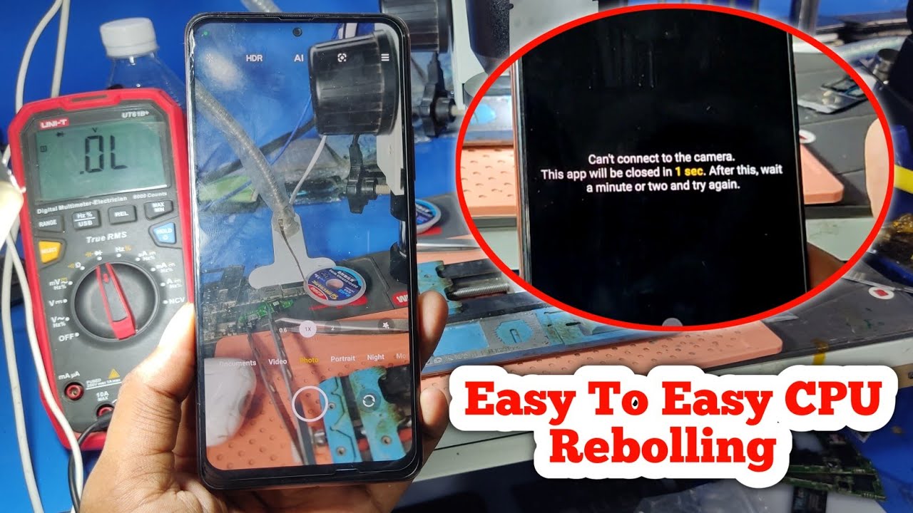 Redmi Note 10 Pro Camera Not Working Solution By Multi Repairing Lab