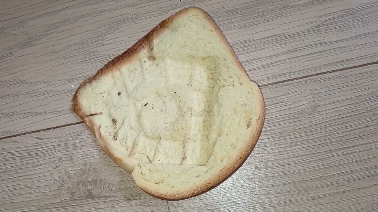 Jinx crush bread under boots