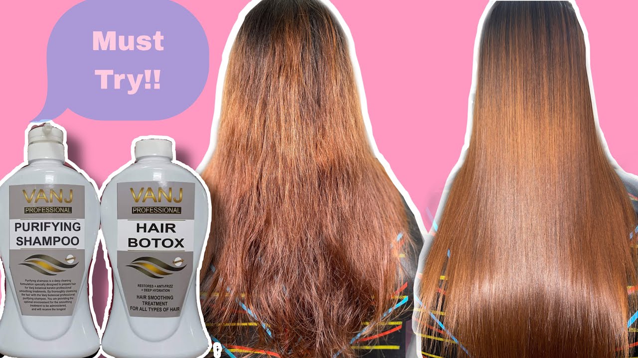 MUST TRY! HAIR BOTÒX SMOOTHING TREATMENT BY VANJ PROFESSIONAL | Chading