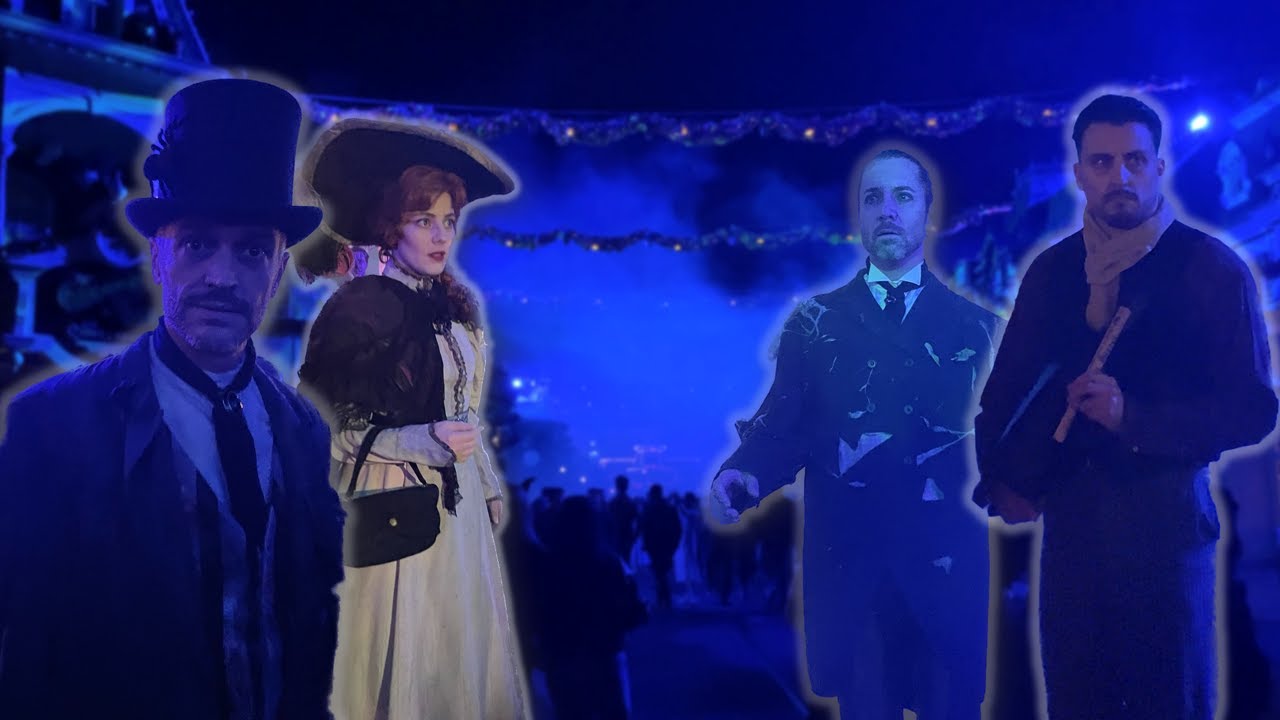 [4K] Ghosts on Main Street USA - Disneyland Paris | Halloween Party 2022
