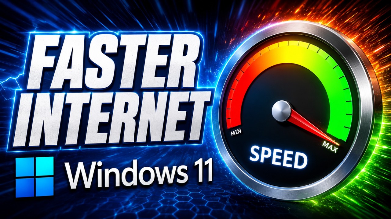 Как увеличить скорость интернета в Windows 11! (Лучшие настройки) 2026