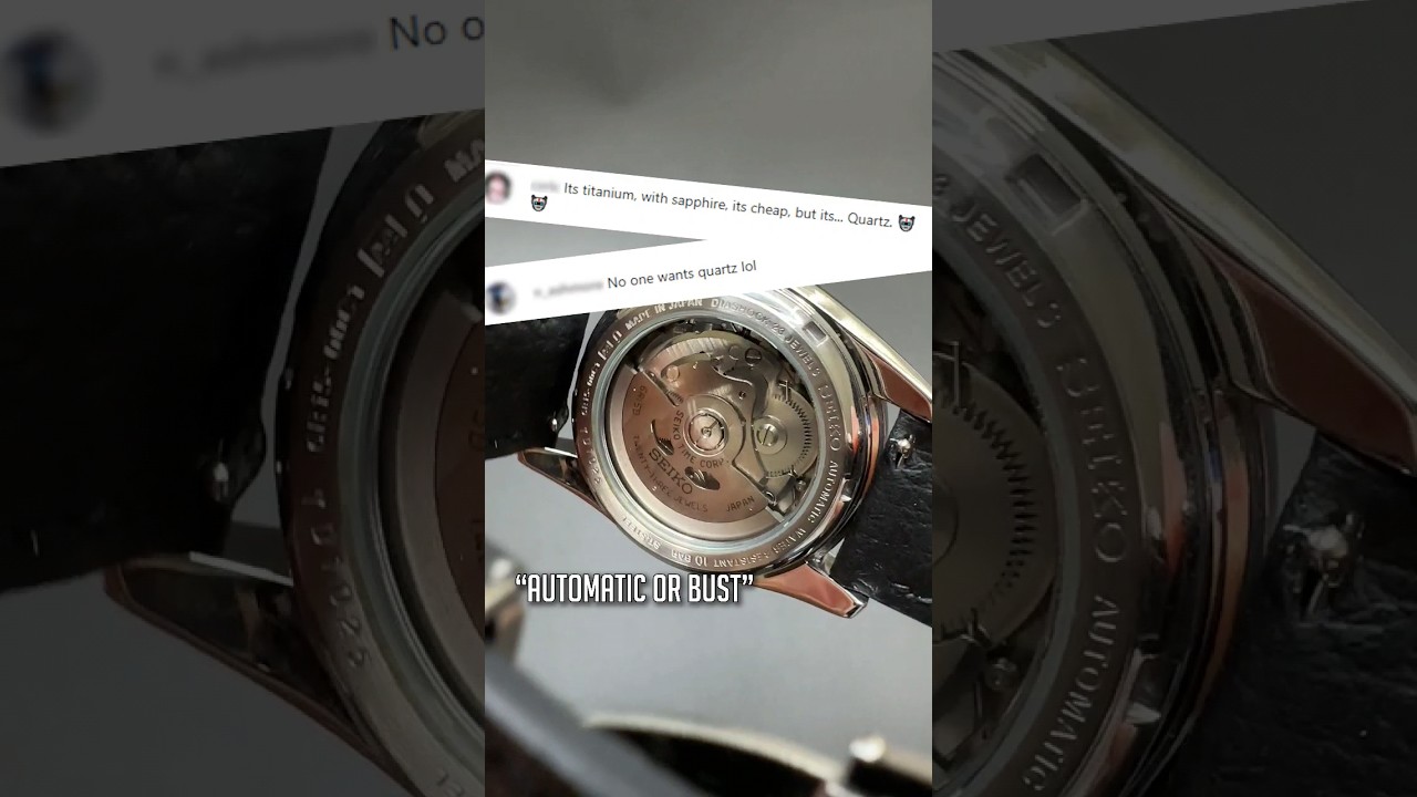 Quartz Watches are Better for EDC, Actually