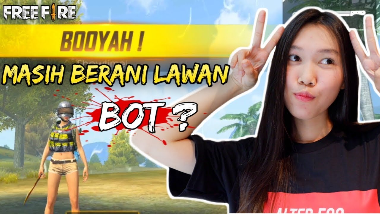 NYAMAR JADI BOT DISOLO RANKED - FREE FIRE INDONESIA