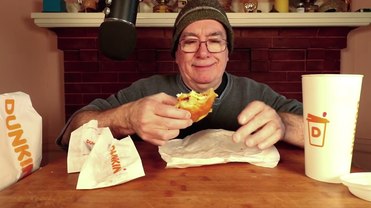 ASMR Dunkin Breakfast Grocery Haul Whispering