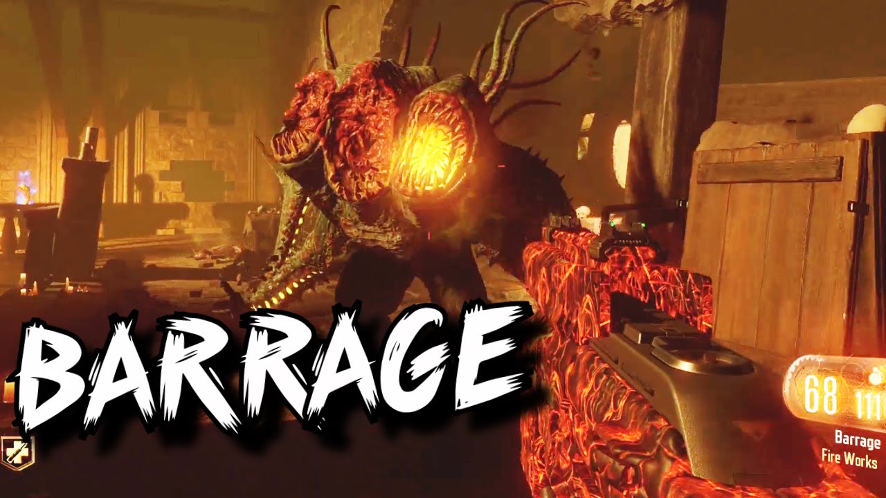 'BARRAGE' - Pack A Punched Weapon! (Black Ops 3: Zombies)