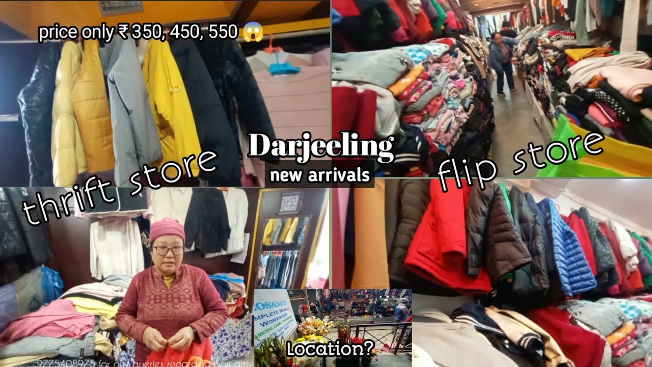 Darjeeling Thrift Store & Flip Store Clothes Quality at Affordable and Reasonable Price | USVLOG