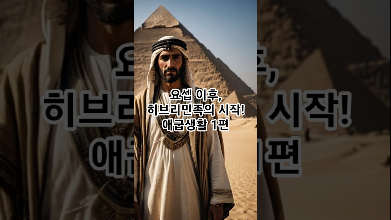 창13.요셉 이후, 히브리민족의 시작! #역사파일,#성경,#성경역사,#역사,#세계사,#성경인물,#유대교#숨은이야기,#애굽,#요셉,#기독교역사,#히브리인,#야곱의후손,#이슬람역사,