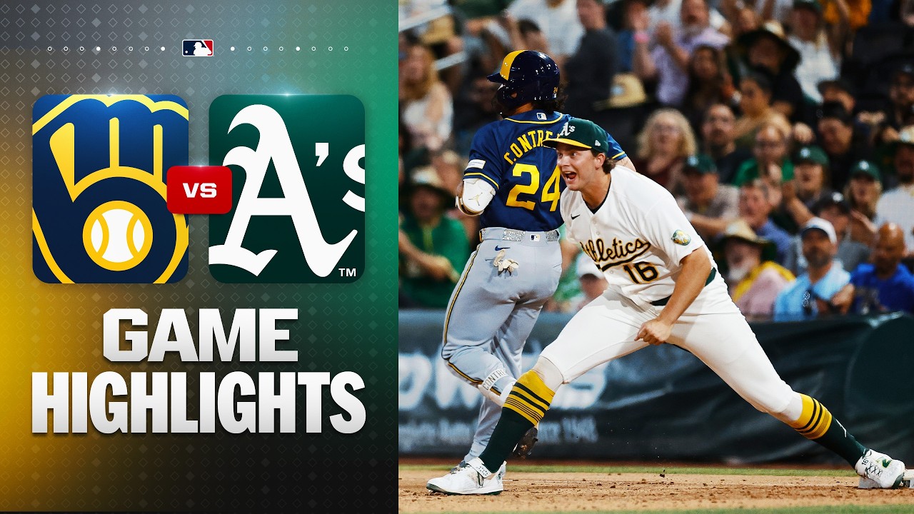 Лучшие моменты матча Brewers &ndash; A's (10.06.26) | Лучшее от MLB