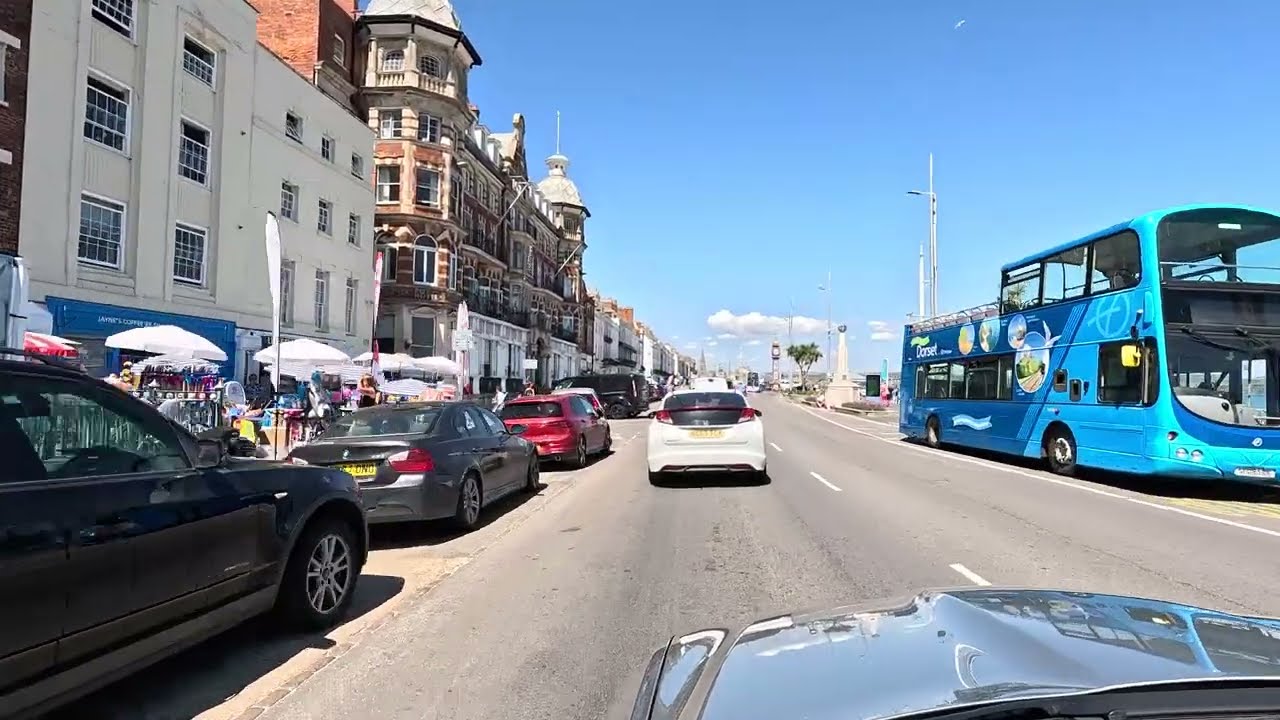 2025 drive from weymouth pavilion to bowleze cove
