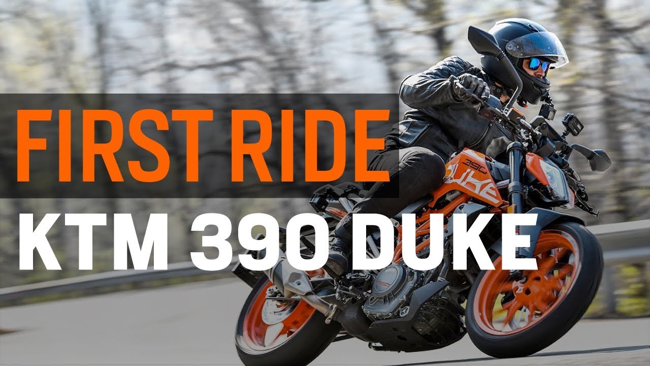 Обзор первого заезда на KTM 390 Duke 2017 года на RevZilla.com