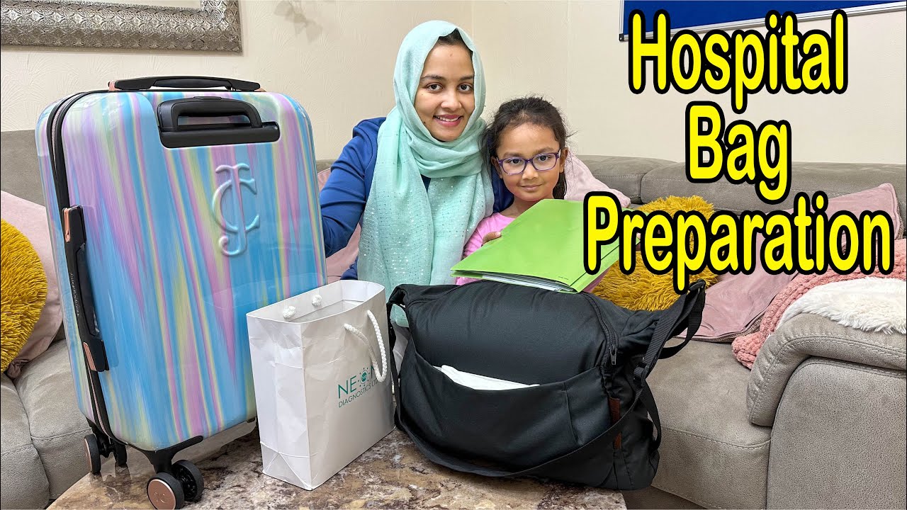 ডেলিভারির আগে হসপিটাল ব্যাগ কিভাবে গুছালাম? Newborn Hospital Bag Prepared! Zannat Bristi Vlog #862