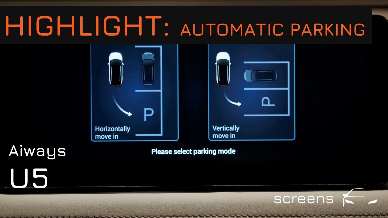Aiways U5 | Highlight Automatic Parking