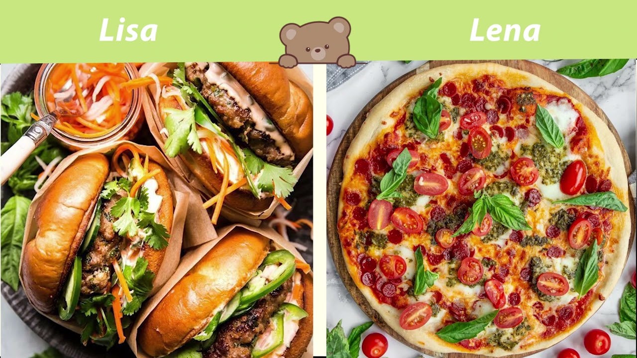 Lisa Or Lena - Food Edition