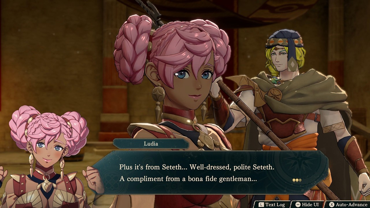 Ludia & Seteth Support Conversations | Fire Emblem: Fortune's Weave