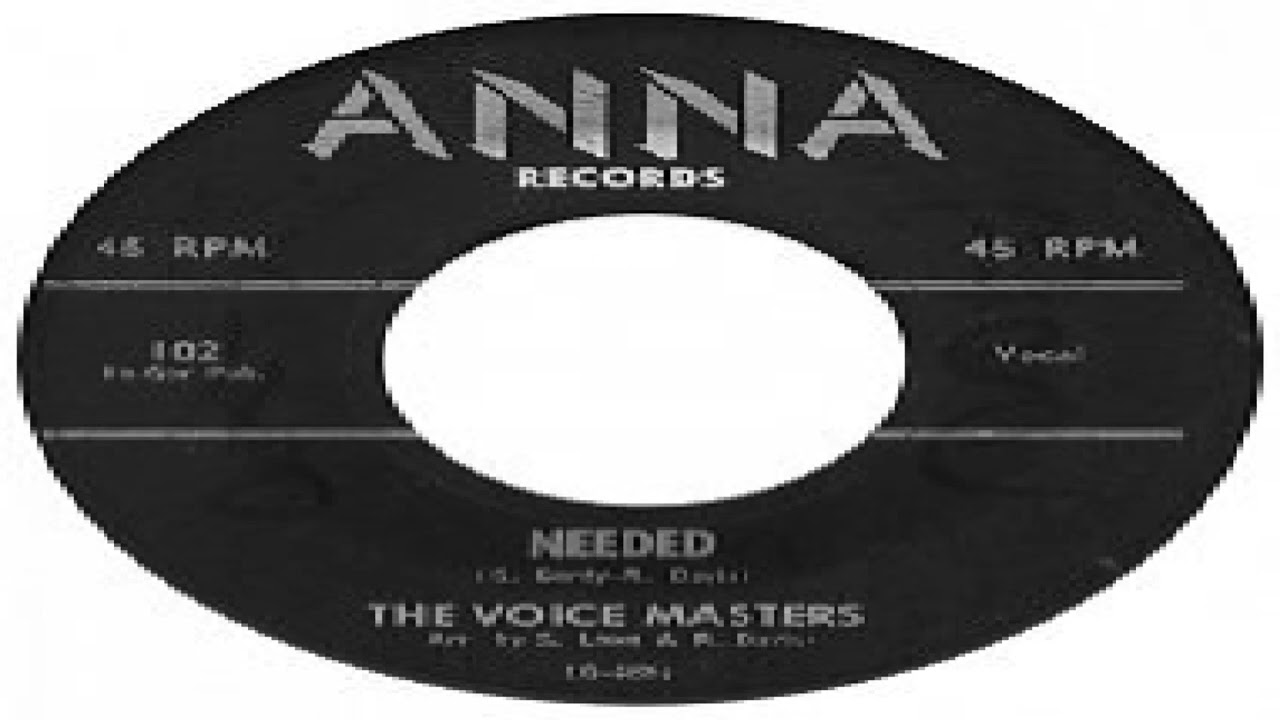 💕NEEDED - THE VOICE MASTERS (1959)