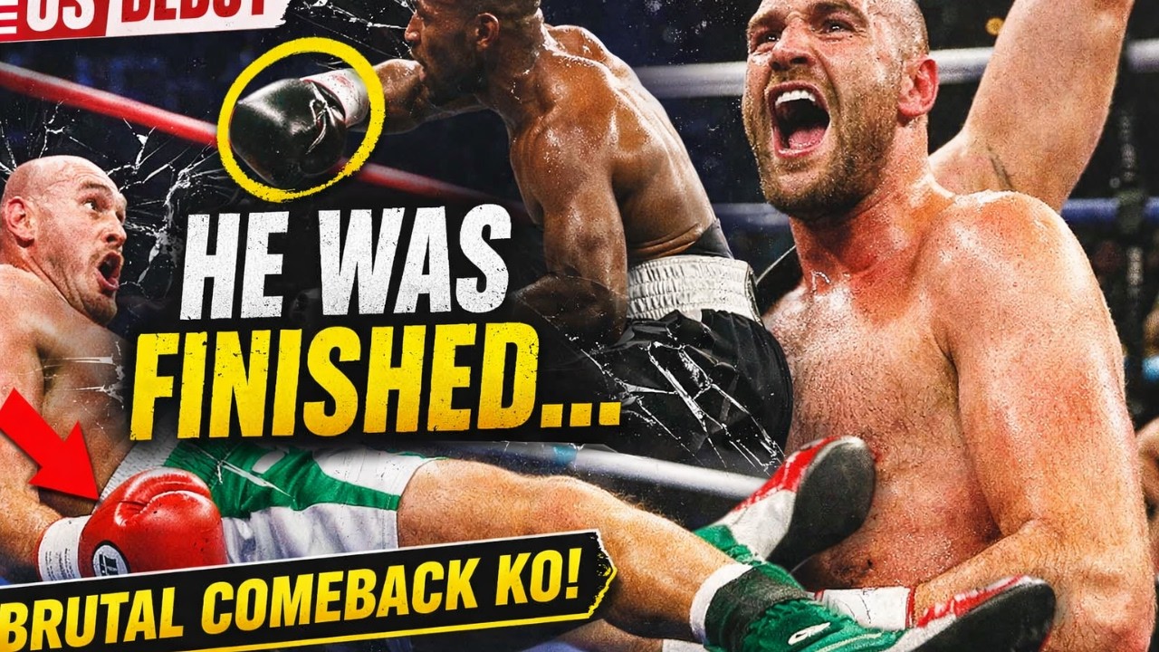 Tyson Fury DROPPED in His U.S. Debut… Then Delivered a SAVAGE Knockout 😳 | Fury vs Cunningham