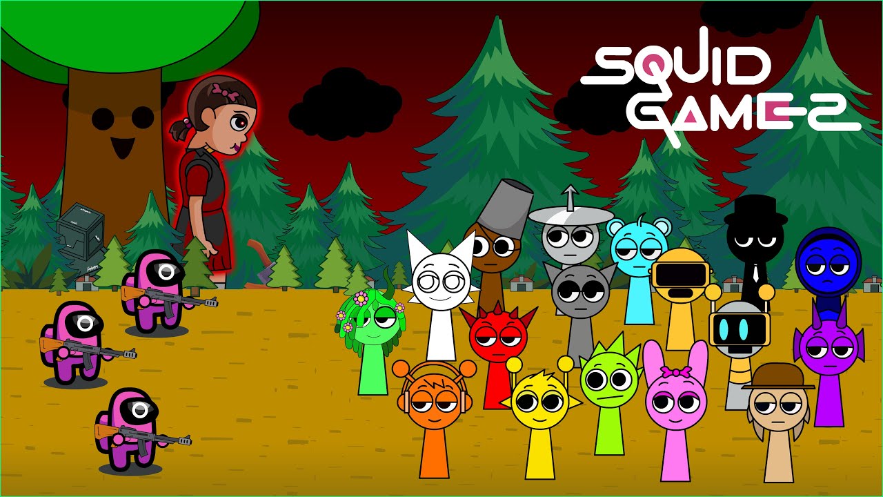 #Sprunkis Rebel the Unfair Red Light Green Light || Squid Game 2 X Incredibox Sprunki