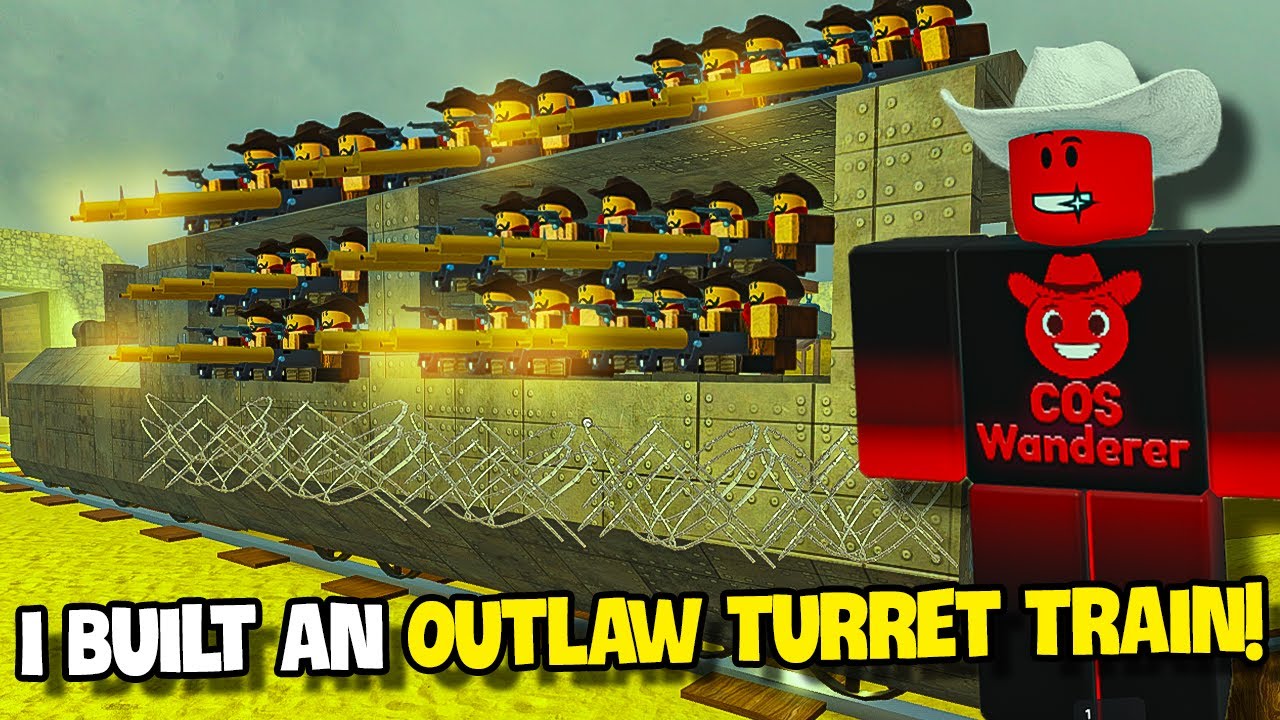I Built an Automatic-Firing Outlaw Turret Train in Dead Rails