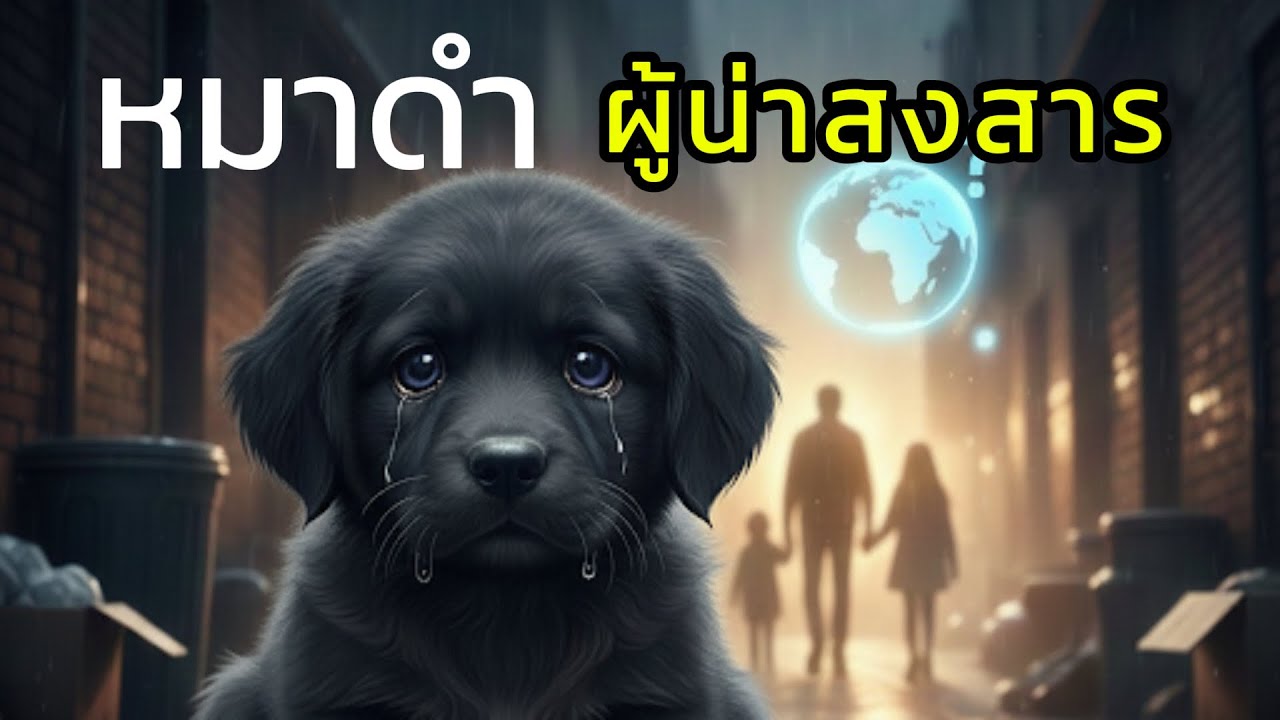 หมาดำ เจ้าตัวซวย 🌍 ที่โลก (เกือบ) ลืม 😭😭