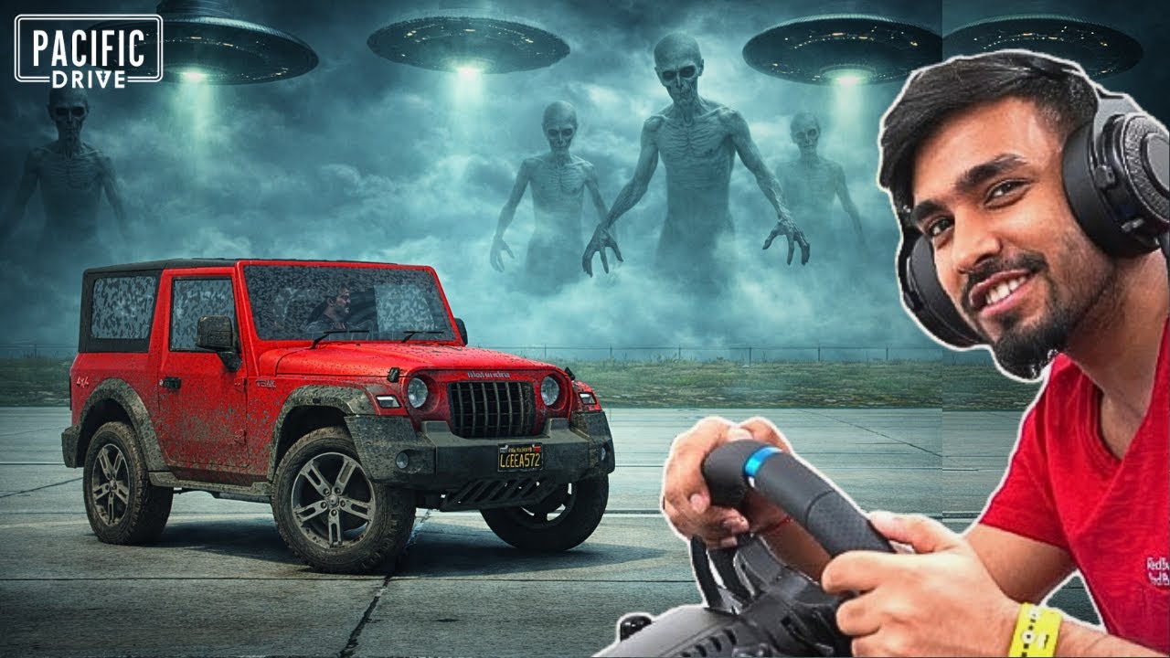 DRIVING A CAR IN ALIEN HORROR WORLD PACIFIC DRIVE || TECHNO GAMERZ