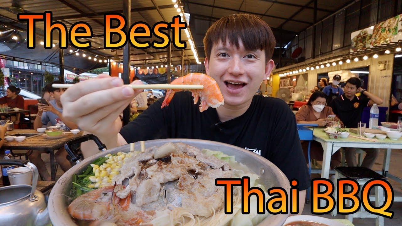 #1 on Twitter Poll, The Best Thai BBQ in Bangkok🇹🇭🔥 Mookata!!
