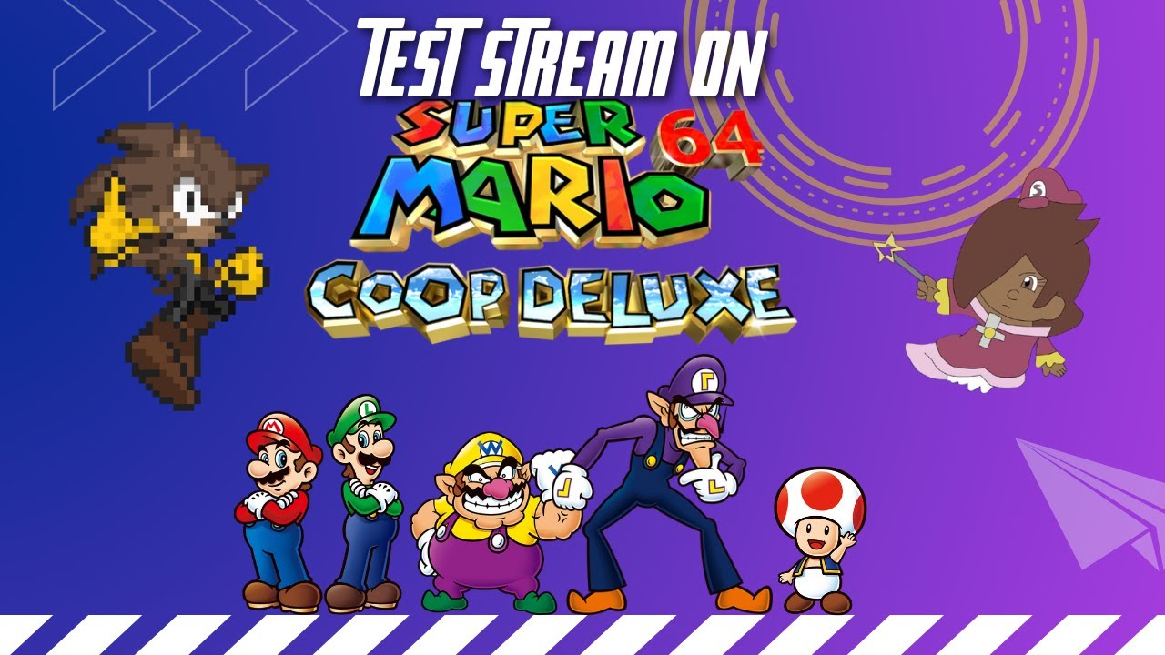 SM64 CO-OP DX test stream for the weekend