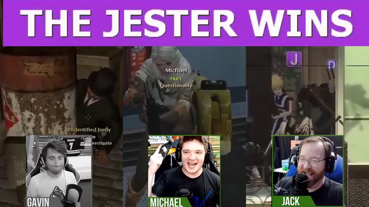 Achievement Hunter TTT Highlights: Jester Edition Part 1