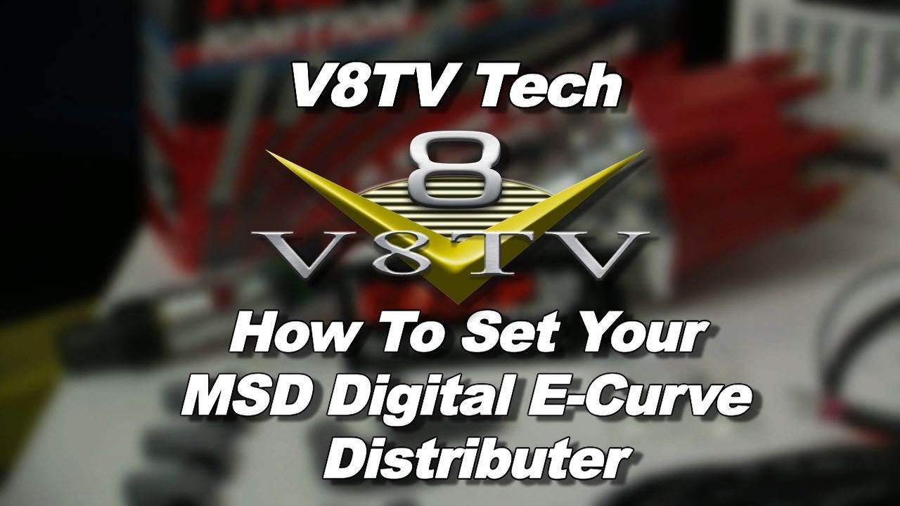 V8TV Tech: как настроить дистрибьютор MSD Digital E-Curve. Видео