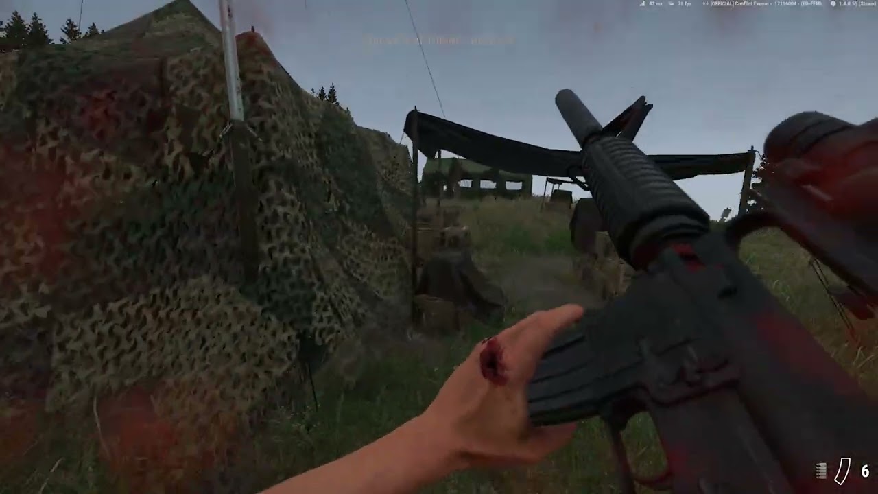 Arma Reforger-intense solo base defense pvp!