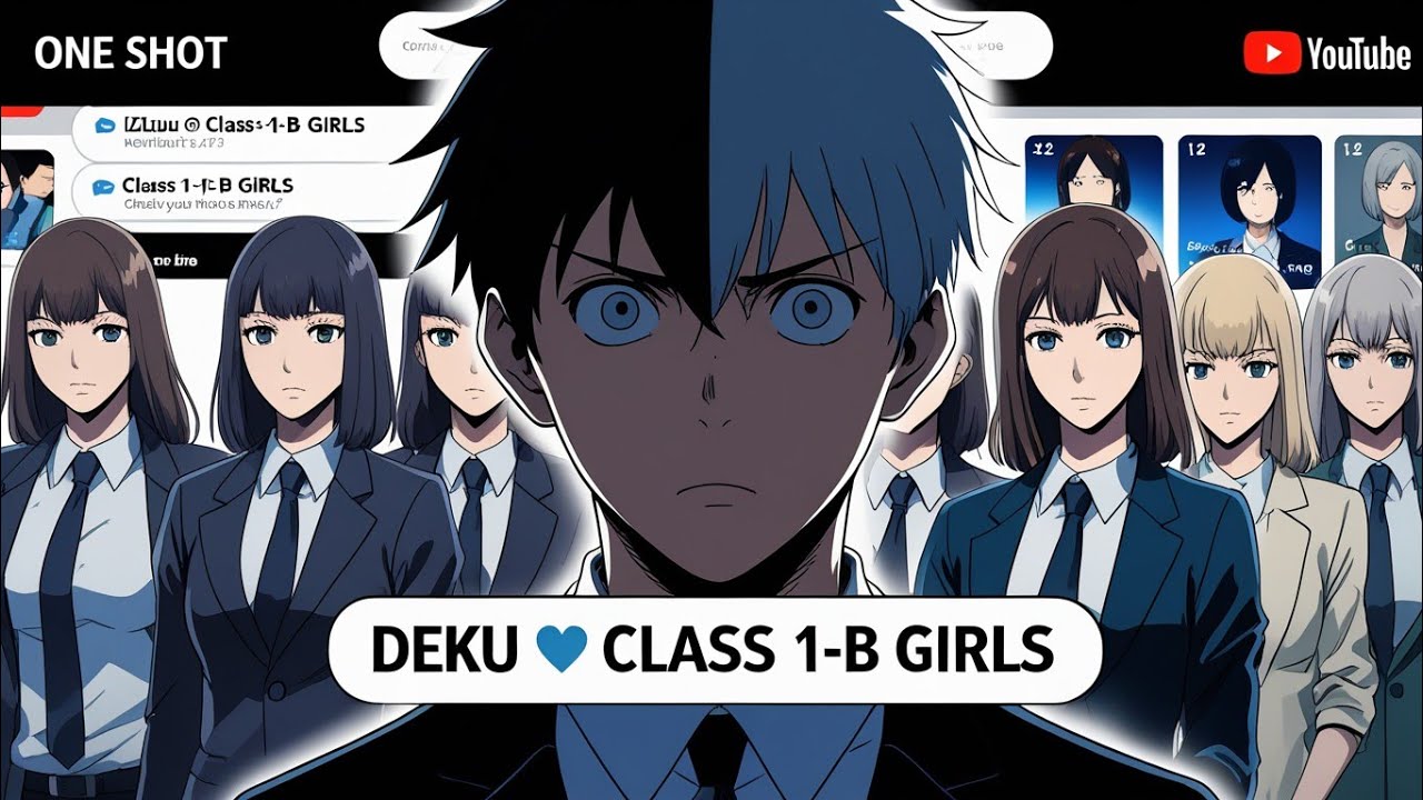 Deku’s Secret Class 1-B Harem EXPOSED 😳🔥 | My Hero Academia texting Story