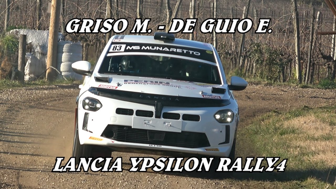 26° PREALPI MASTER SHOW 2025 | GRISO M. - DE GUIO E. | LANCIA YPSILON RALLY4 | BY BELLUNOVIDEO