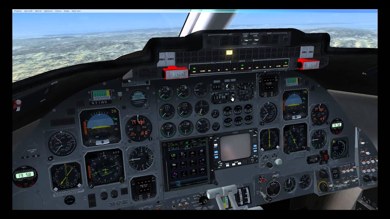Flysimware Learjet35A Autopilot Tutorial
