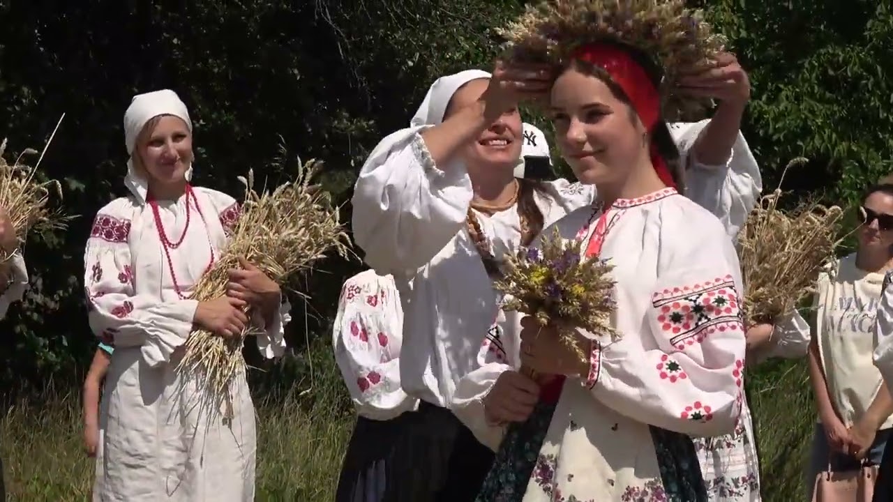Фольклорний ансамбль «Промінь», Хліборобський обряд «Обжинки» в Національний музей «Пирогово»