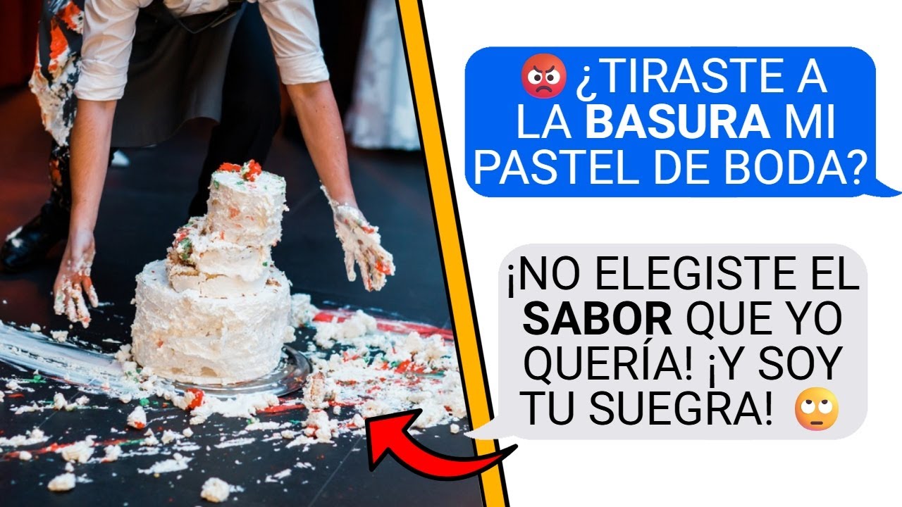 Mi SUEGRA tiro a la BASURA mi PASTEL de BODA | HISTORIAS de REDDIT
